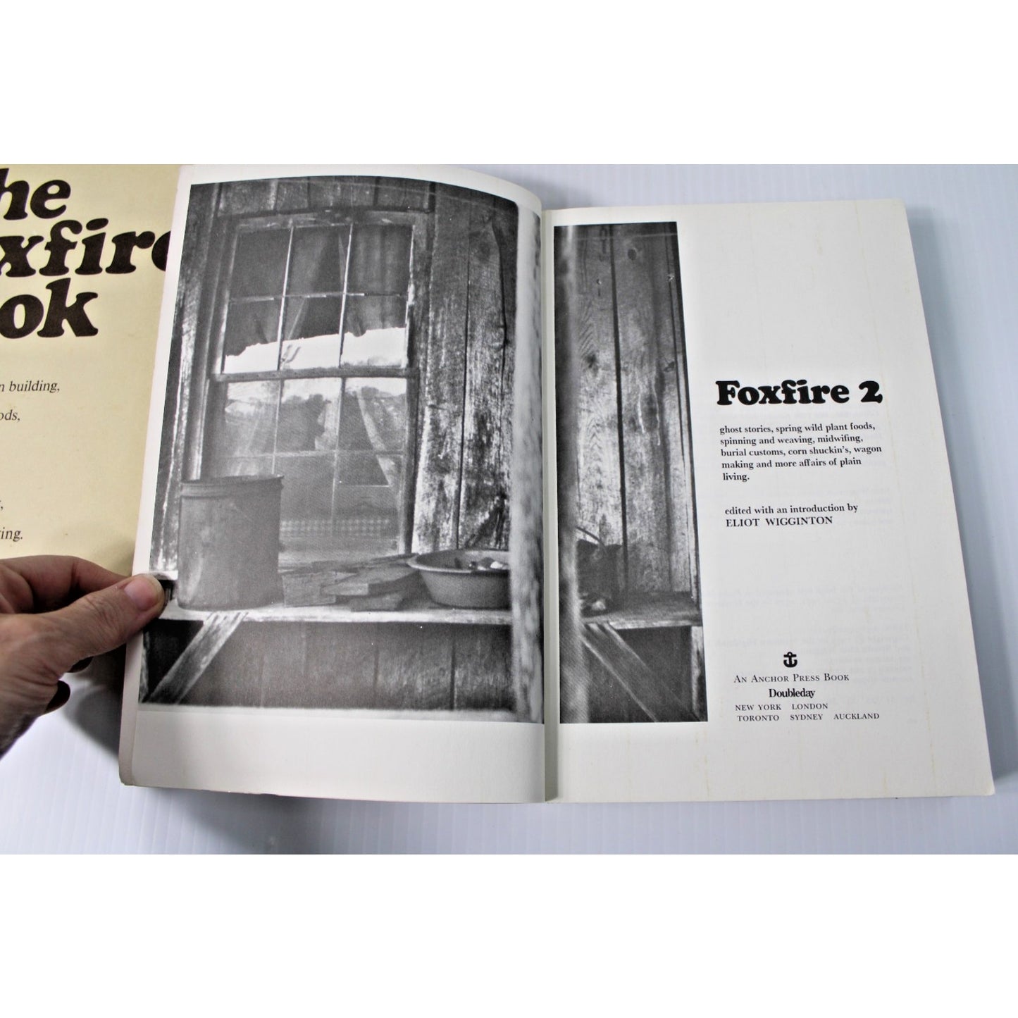 3 Vintage Survival Guides: Foxfire 1, 2, and 5, Appalachian Homestading History