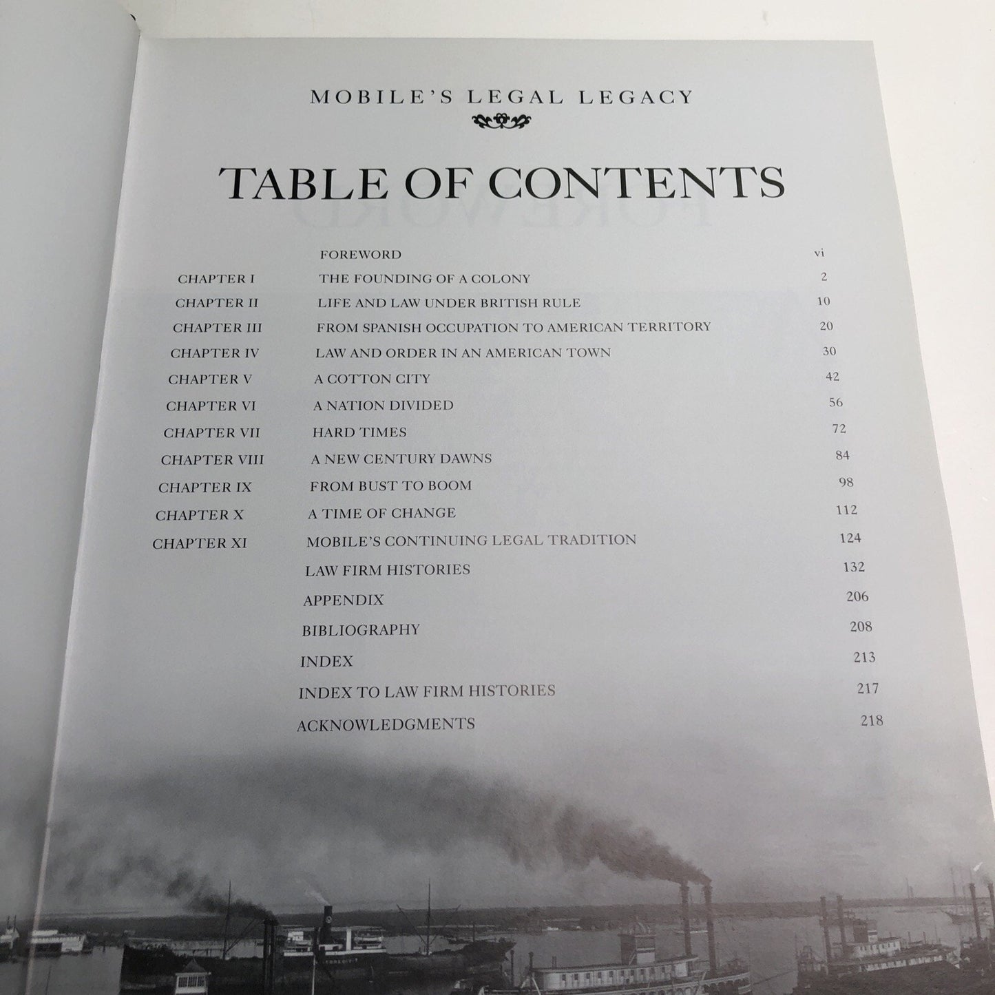 2008 Mobile's Legal Legacy: Three Hundred Years of Law in the Port City SIGNED