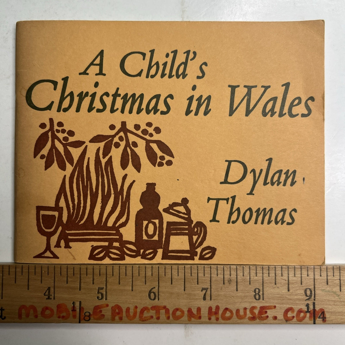 A Child's Christmas in Wales 1975 Dylan Thomas PB UK Printing Woodcuts By Raskin