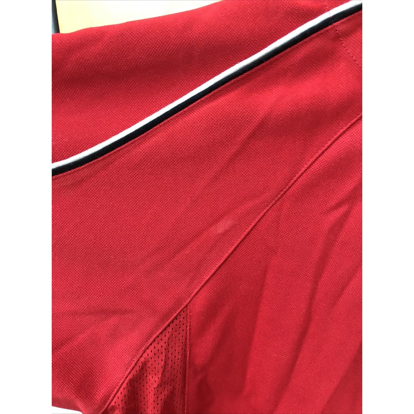 Vintage Snap On Tools Baseball Jersey Red Men's Size L Collectible Button Front