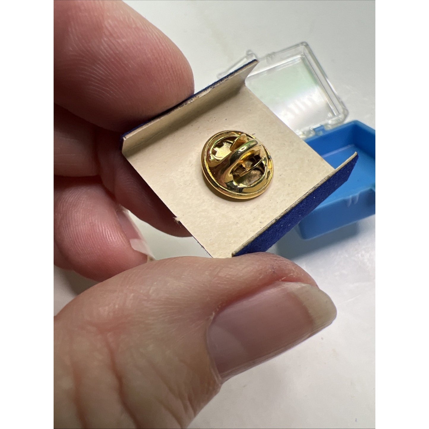 Vintage Seal Of The City Of Mobile Alabama 10 Year Service Clutch Pin Boxed