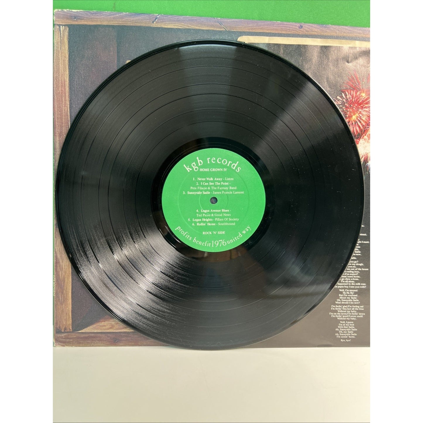 HOMEGROWN IV LP KGB RADIO VARIOUS ARTISTS 1976 LP Record Vinyl Album