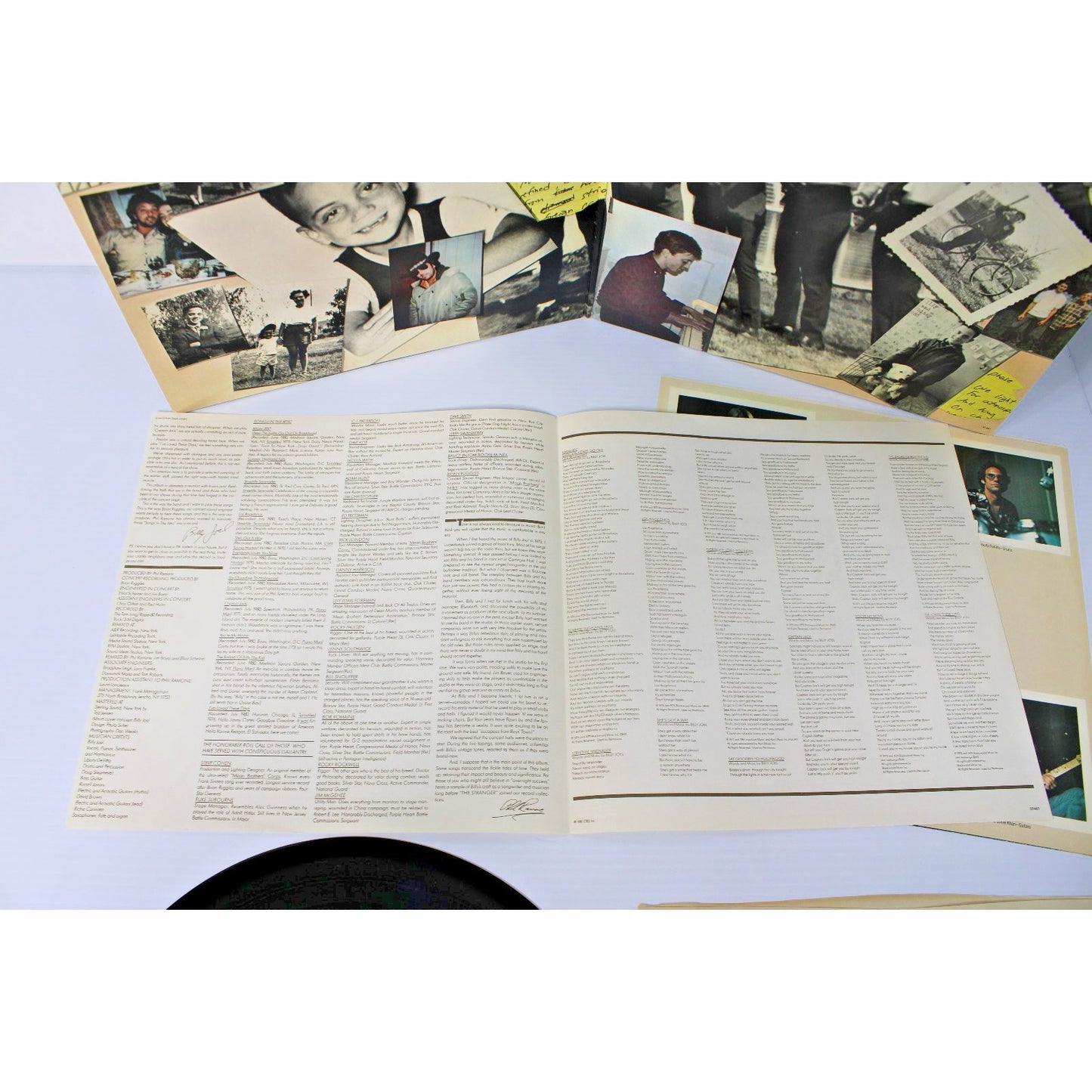Billy Joel- Songs In The Attic, Live 1981 Gatefold LP- EXCELLENT w/ All Inserts