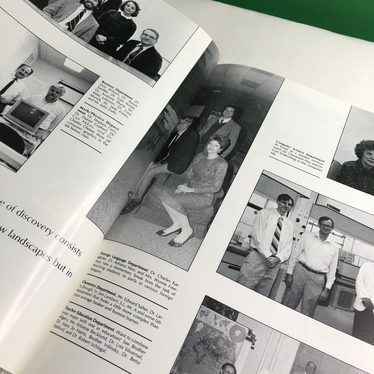 1990 - 1991 Spring Hill College Yearbook “The Big Picture” Mobile Alabama