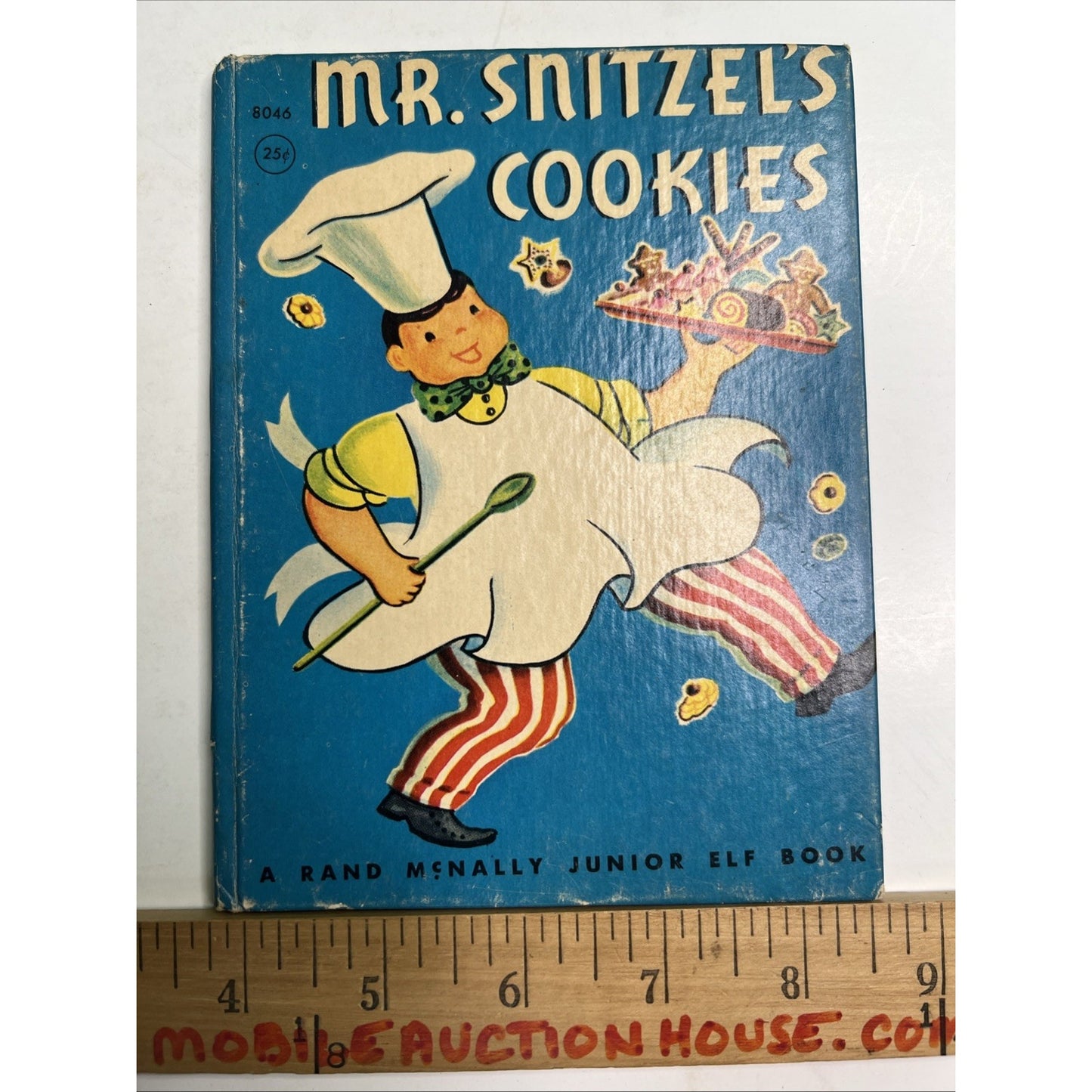 Vintage 1950 Mr. Snitzel’s Cookies Jane Flory Rand McNally Junior Elf Book