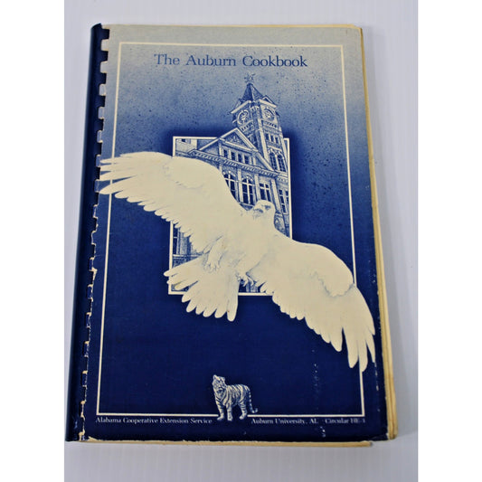 Vintage 1980 "The Auburn Cookbook" University Agricultural Extension Co-Op
