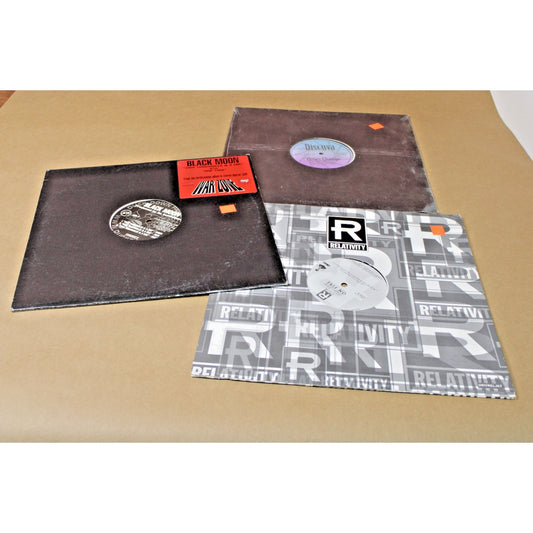 3 Record Lot, 1998 1999 Rap/ Hip-Hop 12" collection, Great for Samples, Loops