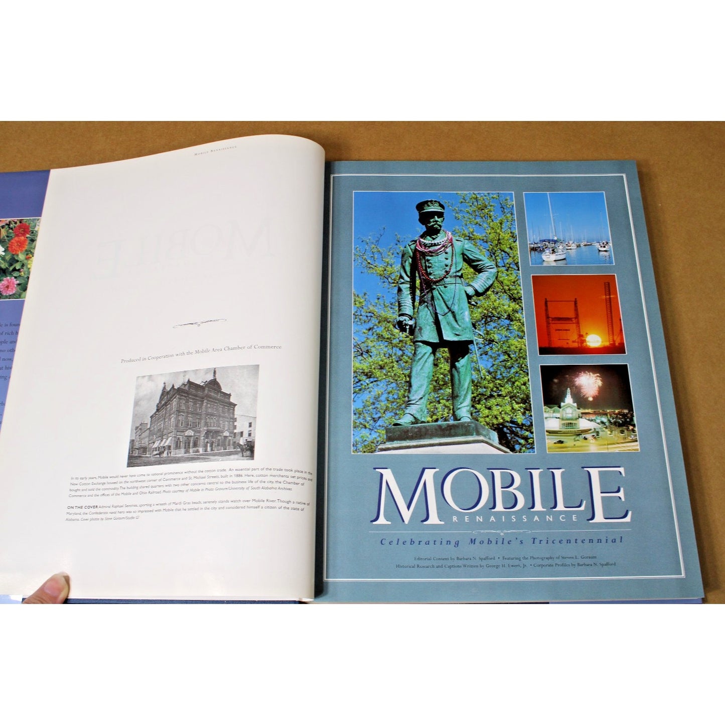 Mobile Renaissance Celebrating Mobile's Tricentennial, AL 2001 Spafford/ Goraum