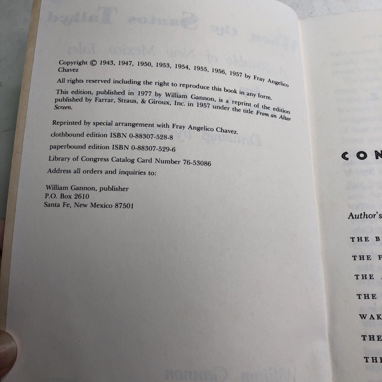 When The Santos Talked by Fray Angelico Chavez 1977 Drawings by Peter Hurd
