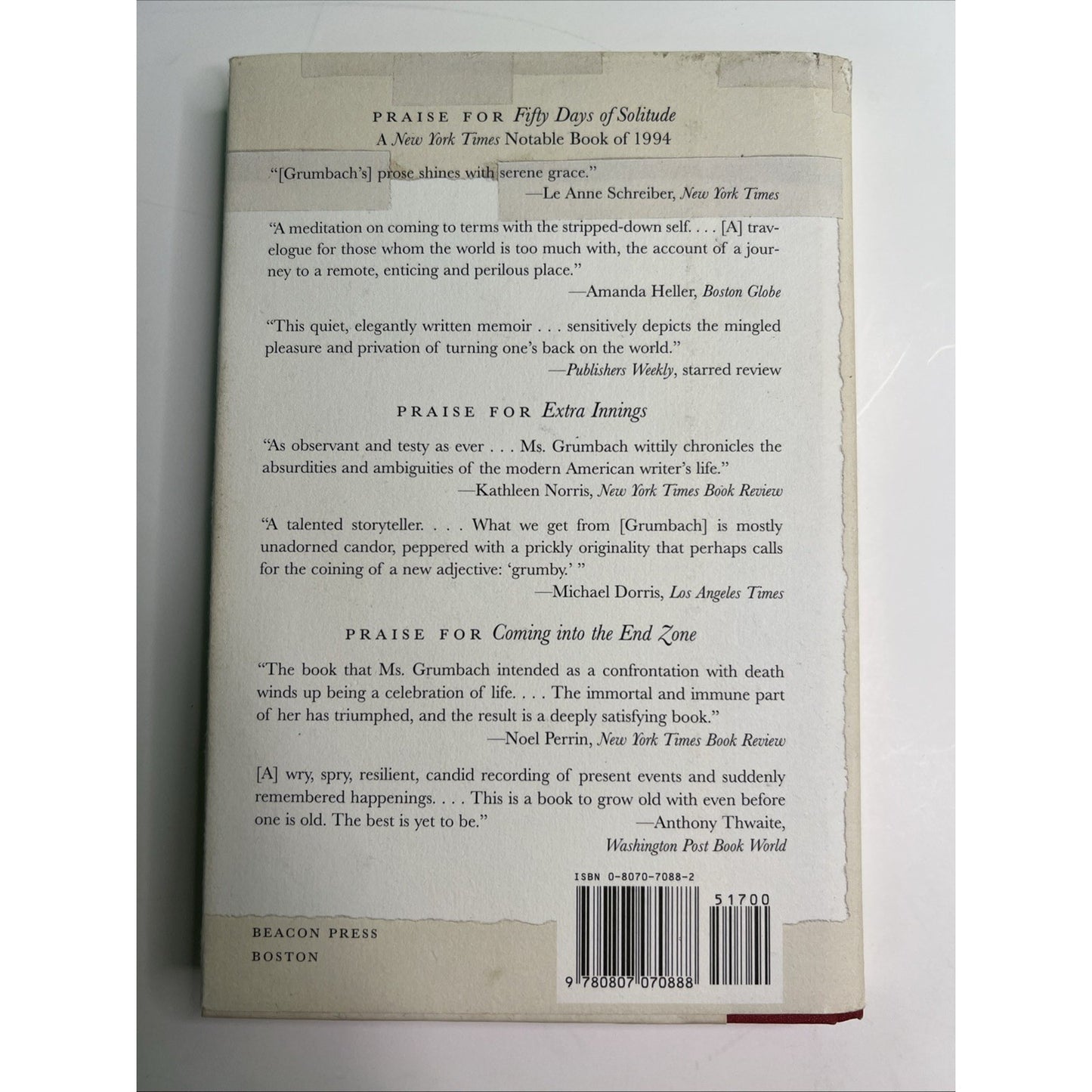 Life in a Day by Doris Grumbach 1996 HC DJ Illustrated