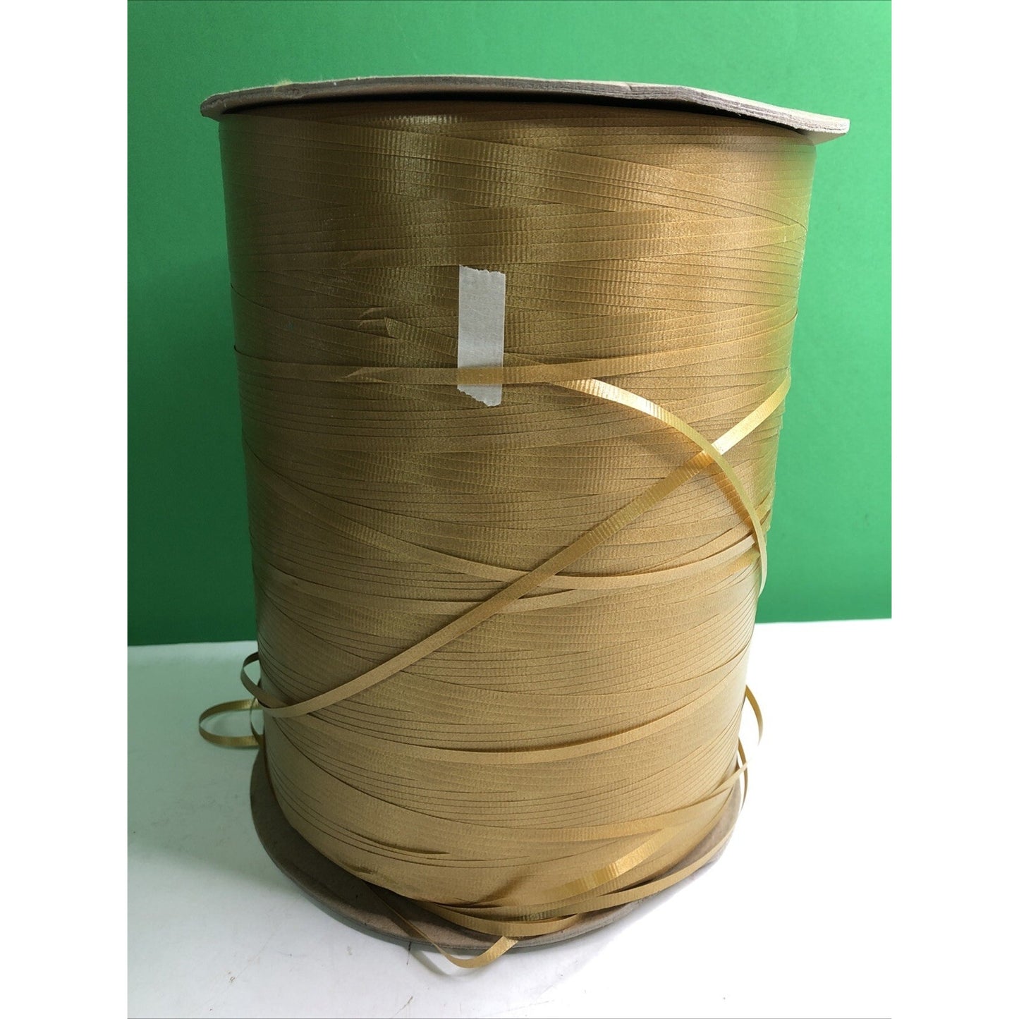 Berwick Offray 3/16” x 15,000 Yards Curling Ribbon Holiday Gold Color Gift Party