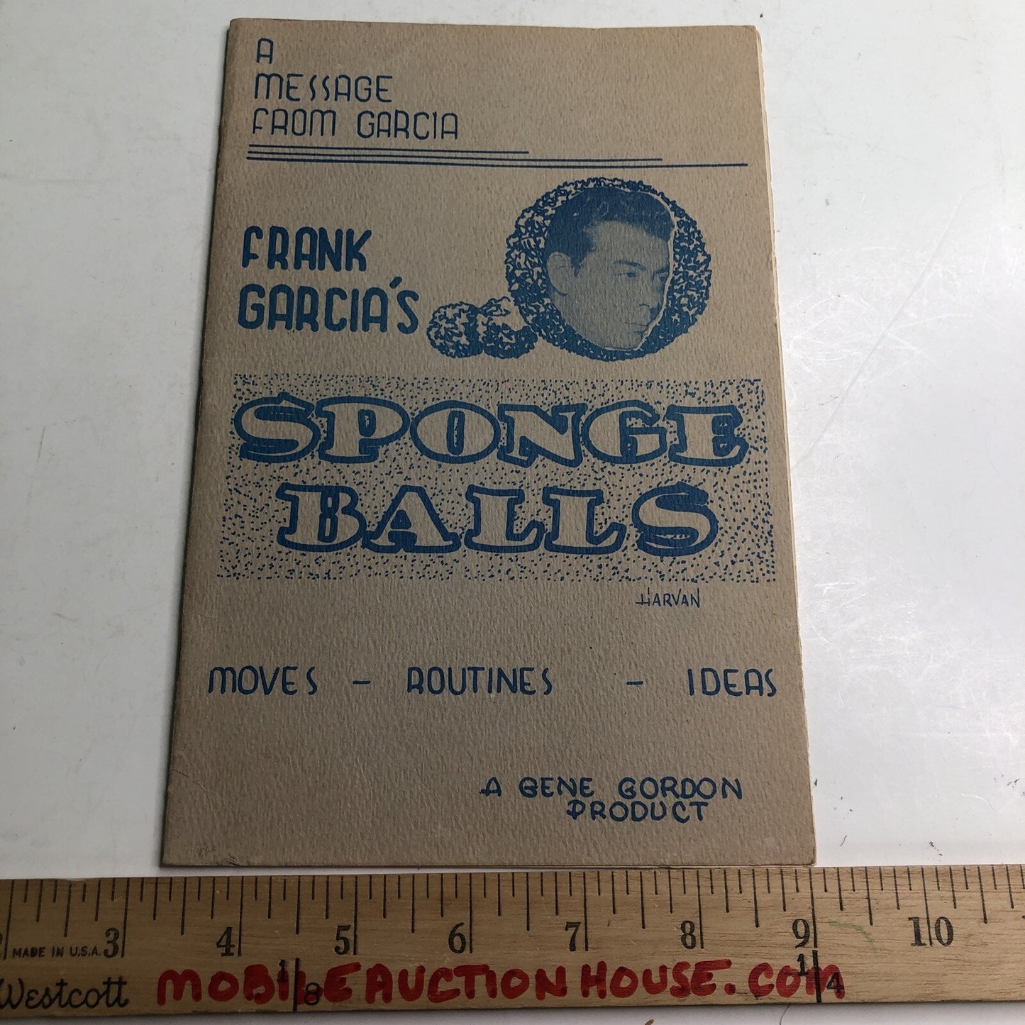 MAGIC BOOK Sponge Balls Moves Routines Ideas by Frank Garcia Booklet