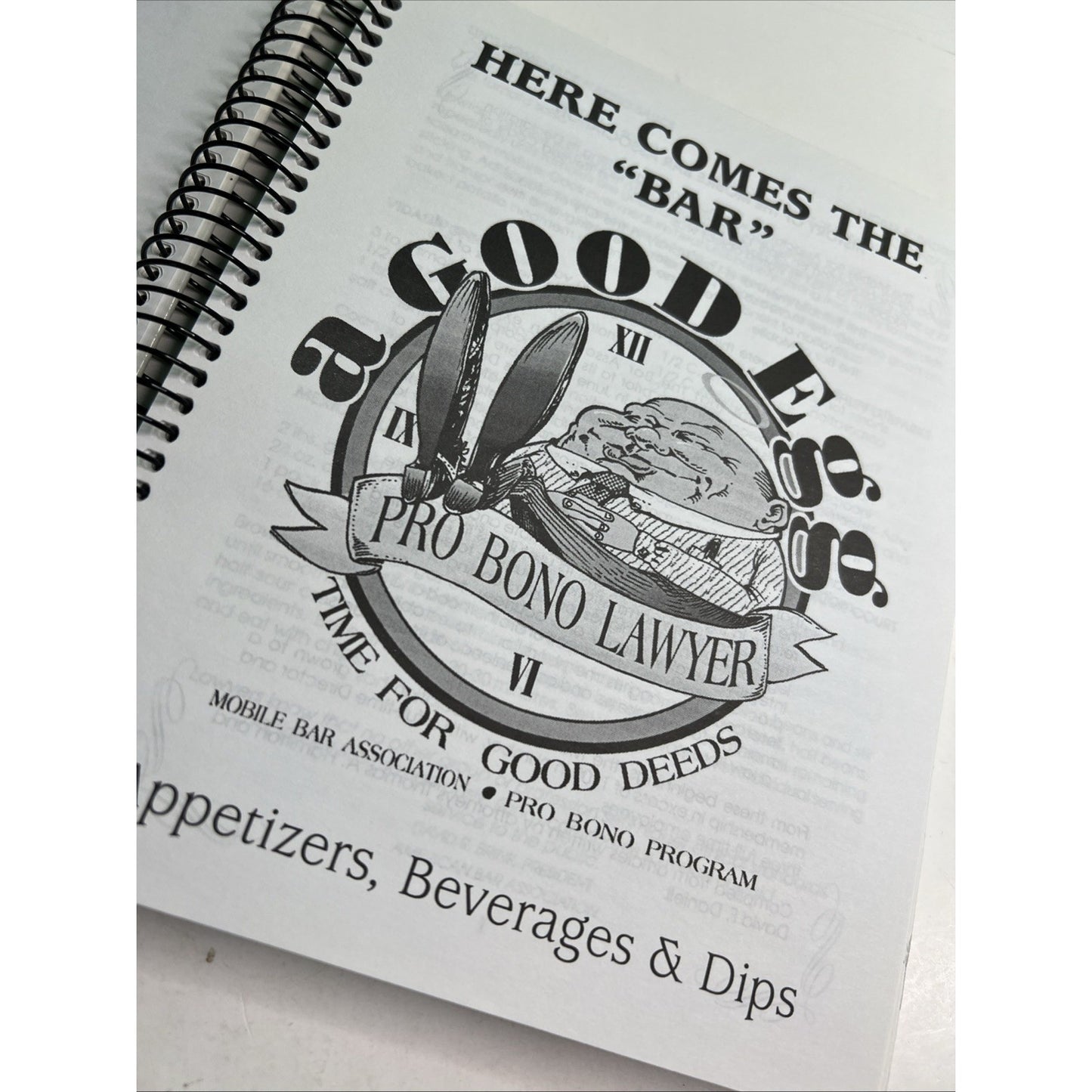2001 Cookbook Mobile AL Bar Association Volunteer Lawyers Program Recipes
