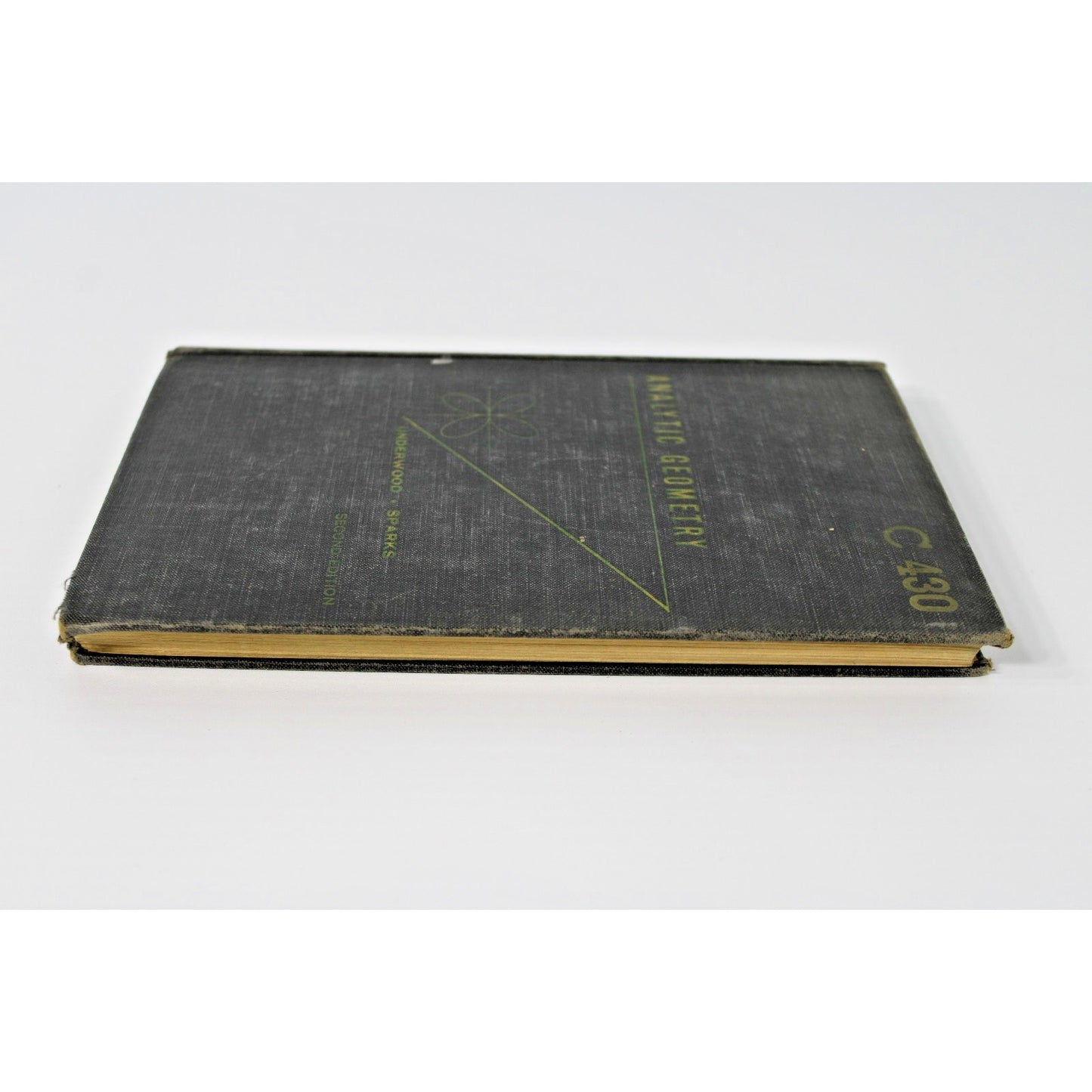 Analytic Geometry Underwood & Sparks Texas Technological College 2nd Ed HC 1956