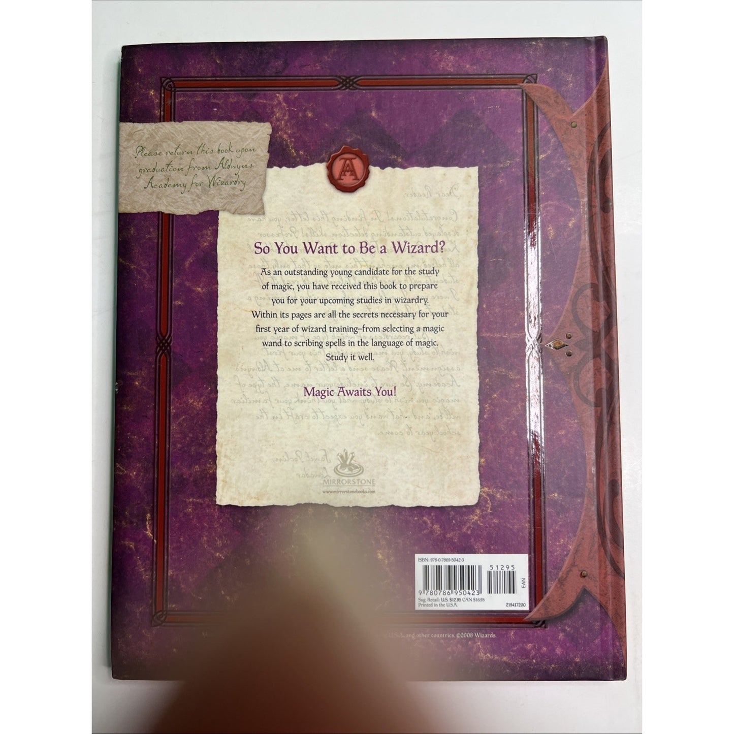 A Practical Guide to Wizardry by Wizards of the Coast RPG Team (Hardback, 2008)