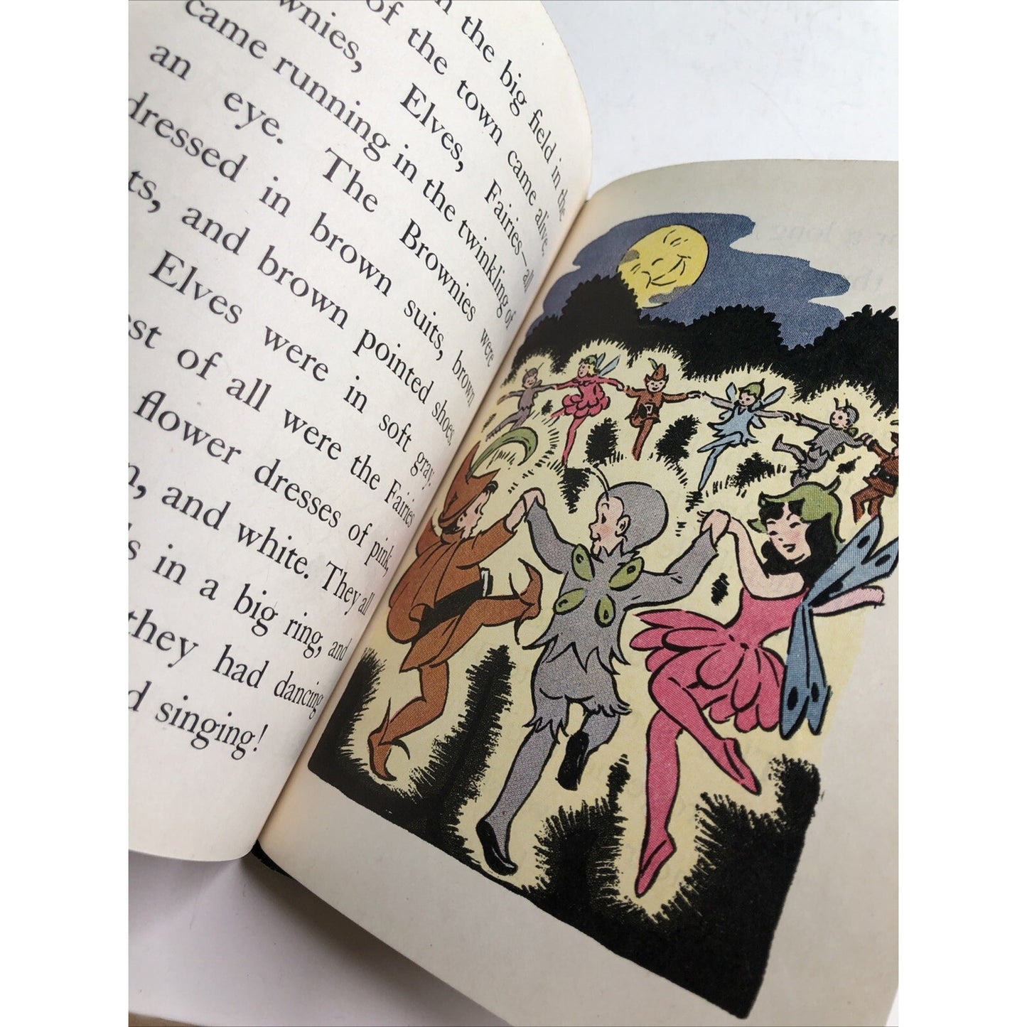 Ten Commandments/Pillowtime Tales MISPRINT READ DESCRIPTION Rand McNally 1943