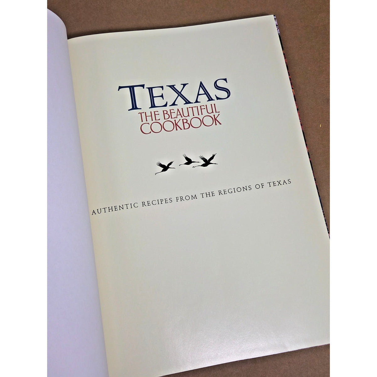 Vintage 1995 Texas The Beautiful Cookbook Hardcover Authentic Regional Recipes