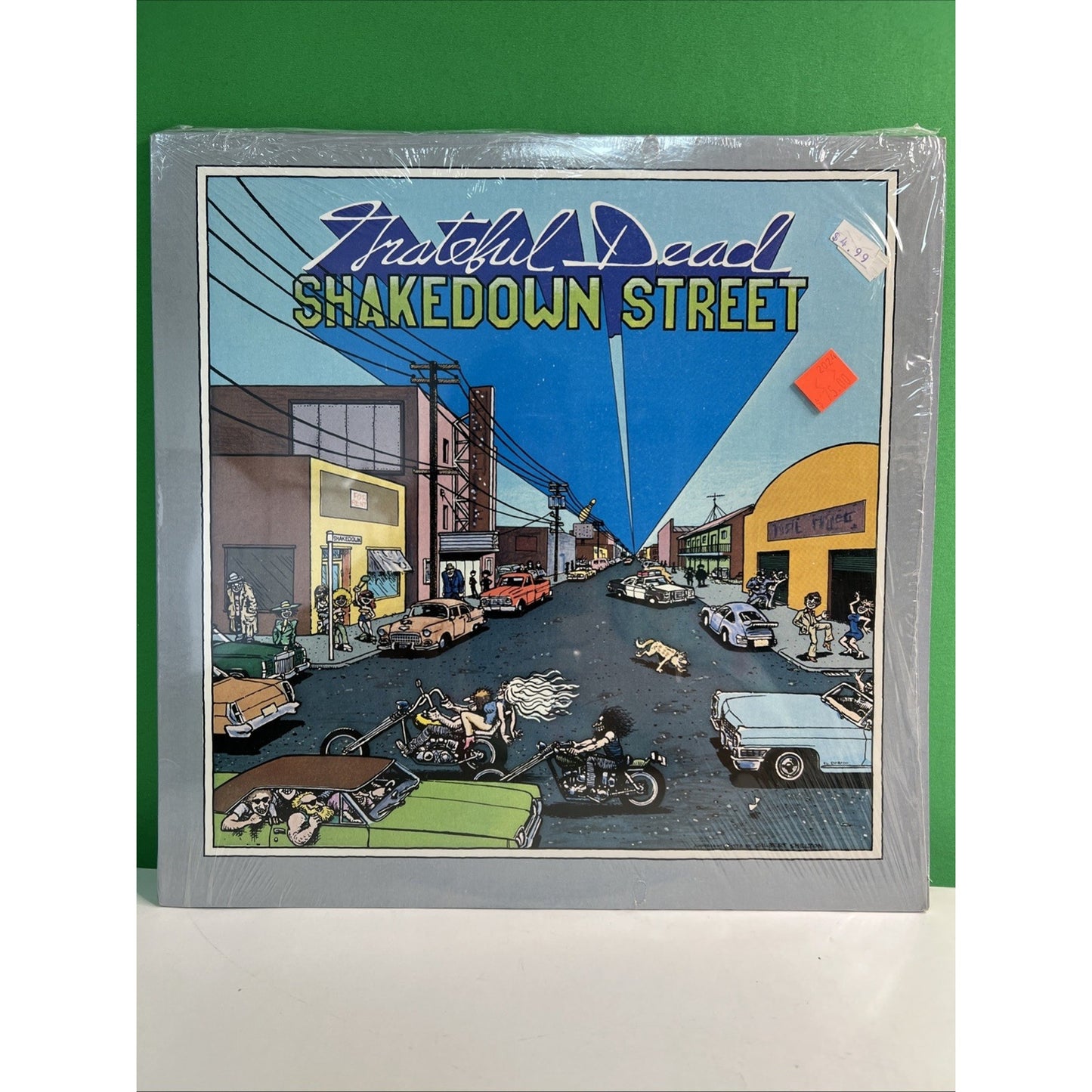 GRATEFUL DEAD 1978 SHAKEDOWN STREET LP Vinyl Album Record Gilbert Shelton Art