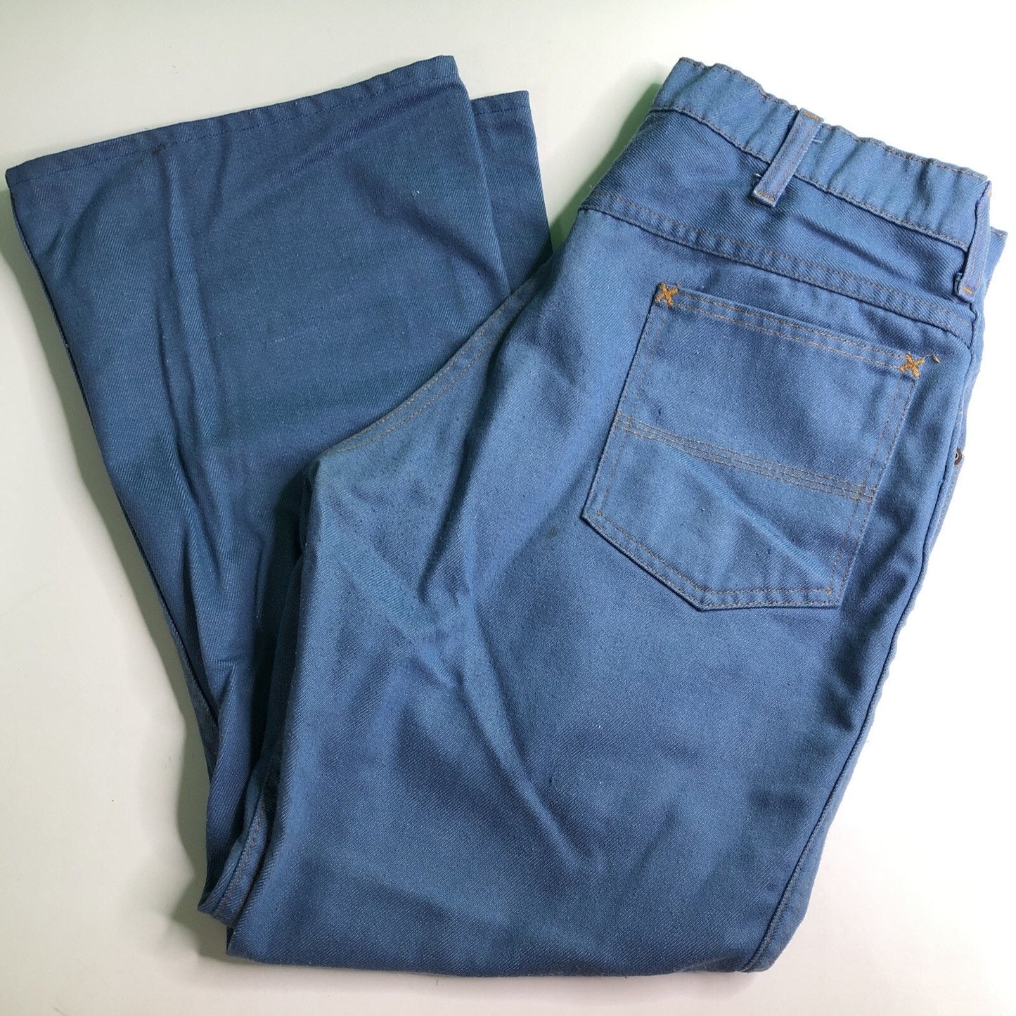 Vintage JC Penney Denim Jeans Size 18 Husky Boot Cut 32x36 Pants 26 Inch Inseam