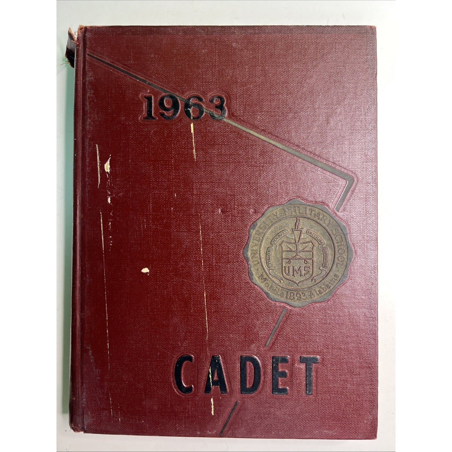 1963 THE CADET Yearbook University Military School Mobile Alabama AL UMS WRIGHT