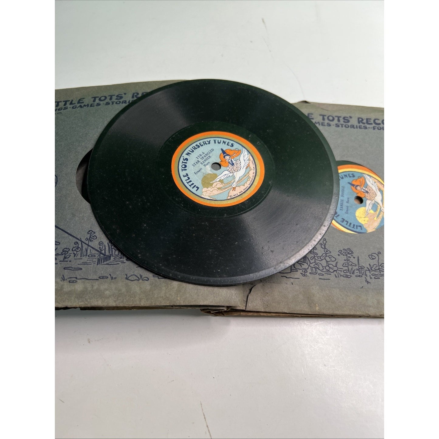 No. 7 Patriotic Book LITTLE TOTS RECORDS SONGS GAMES STORIES REGAL RECORDS NY