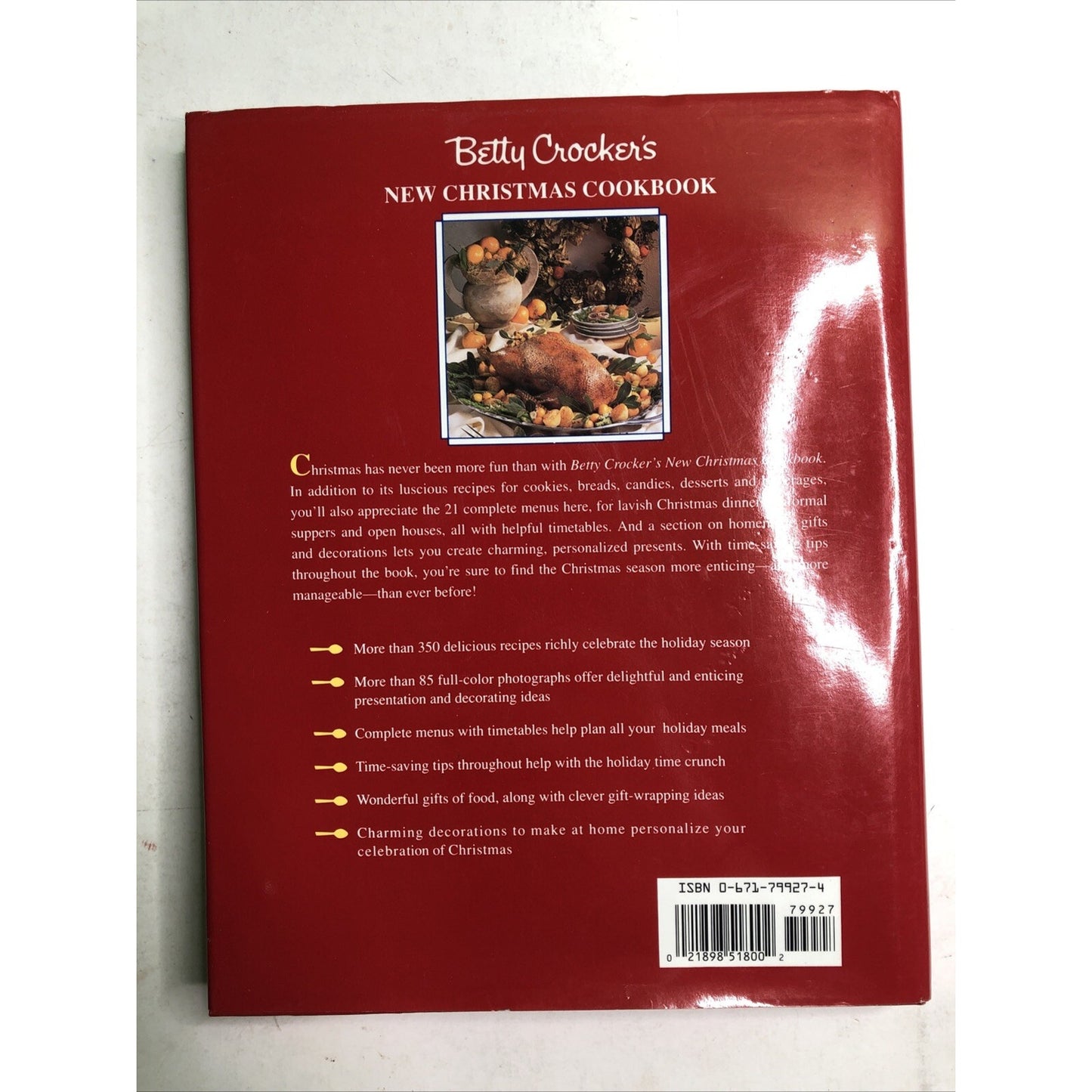Vintage 1993 First Edition Betty Crocker’s New Christmas Cookbook