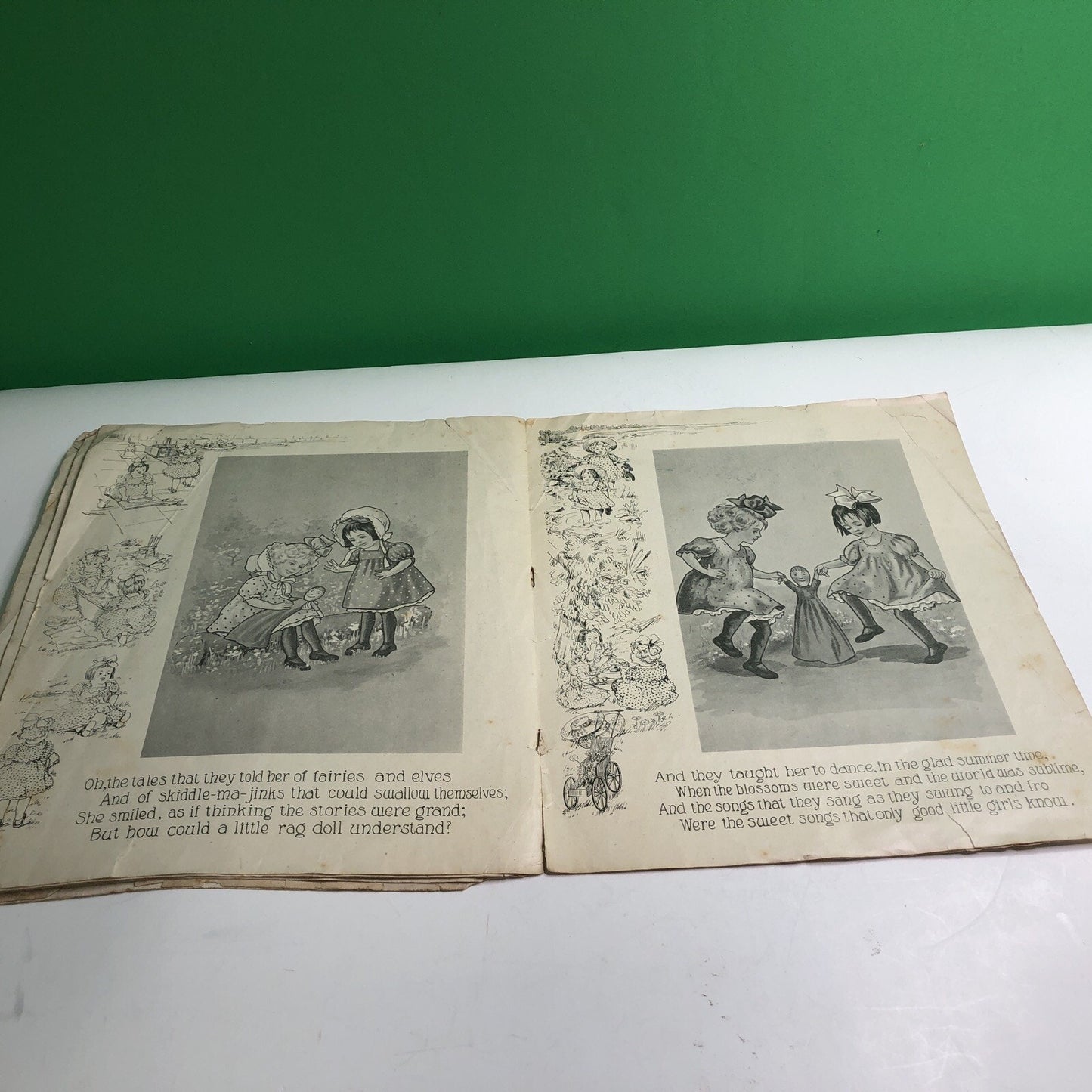 The Polka Dot Babies and Their Little Rag Doll by Edna Longest J.I. Austen 1908