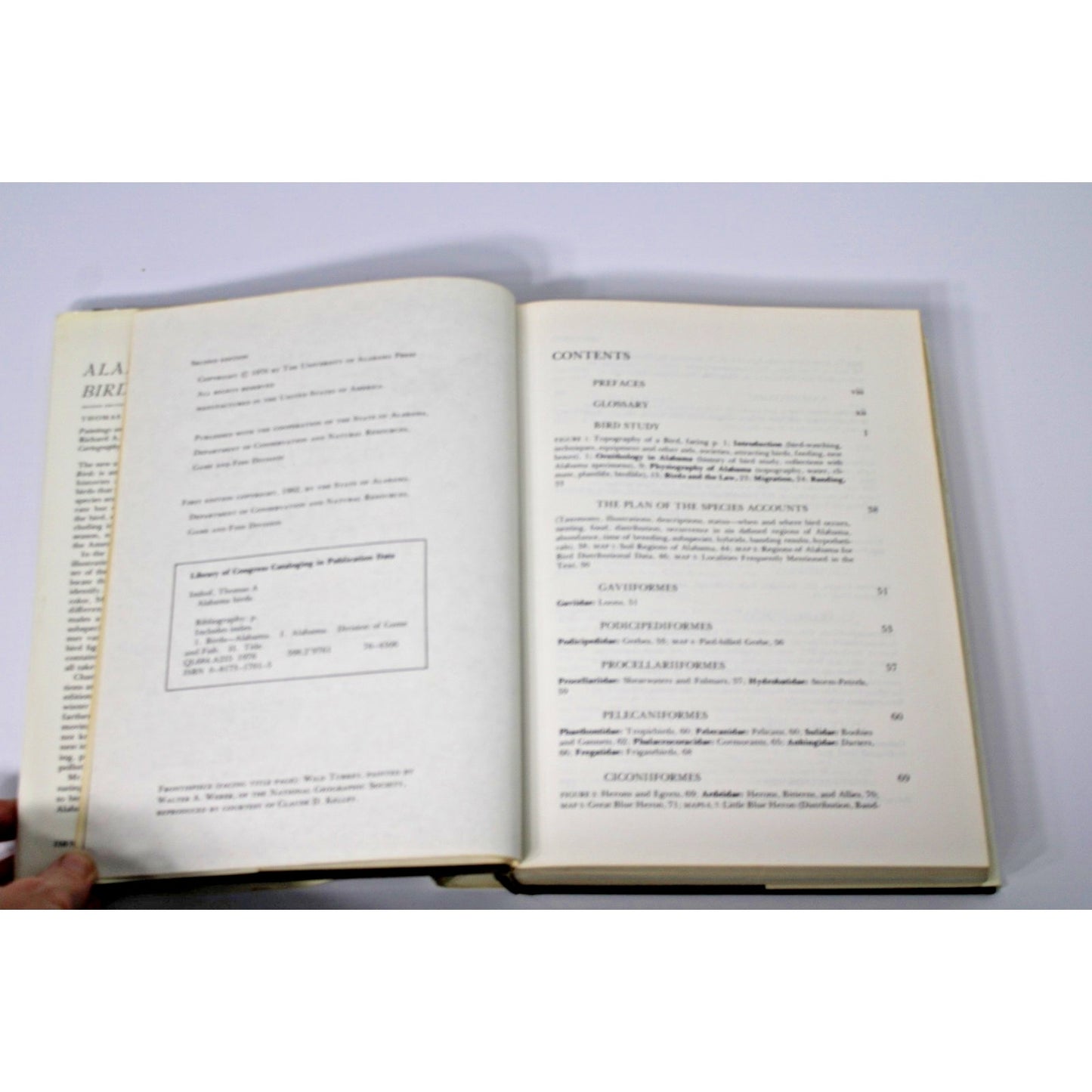Alabama Birds- Thomas A. Imhof - 2nd Edition 1976 HC/ DJ + Ephemera