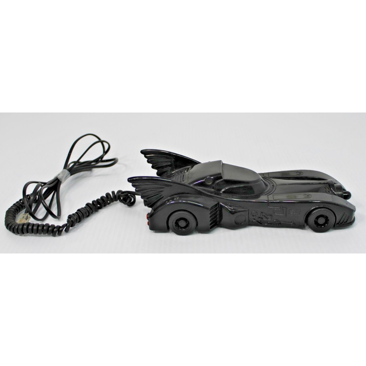 Vintage Batman Phone Batmobile DC Comics Columbia 1989 Landline Telephone 80s