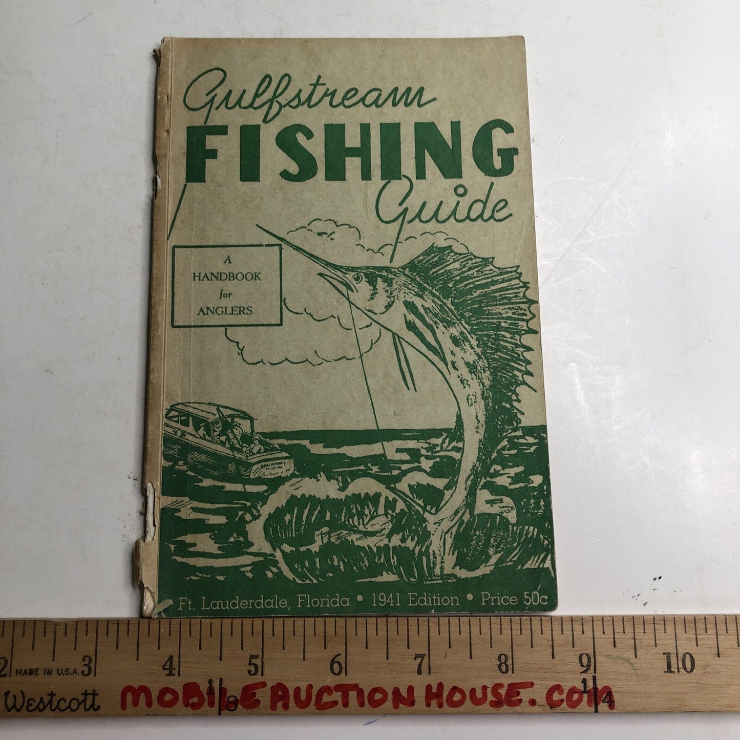 1941 Gulfstream Fishing Guide Ft. Lauderdale FL Chamber of Commerce, Florida