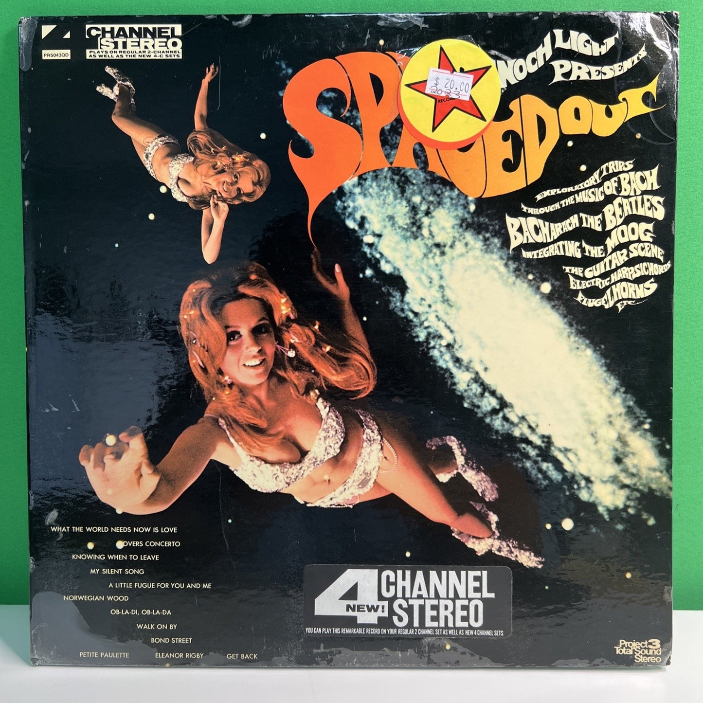 Enoch Light Presents Spaced Out LP Vinyl Record Album Gatefold 1969