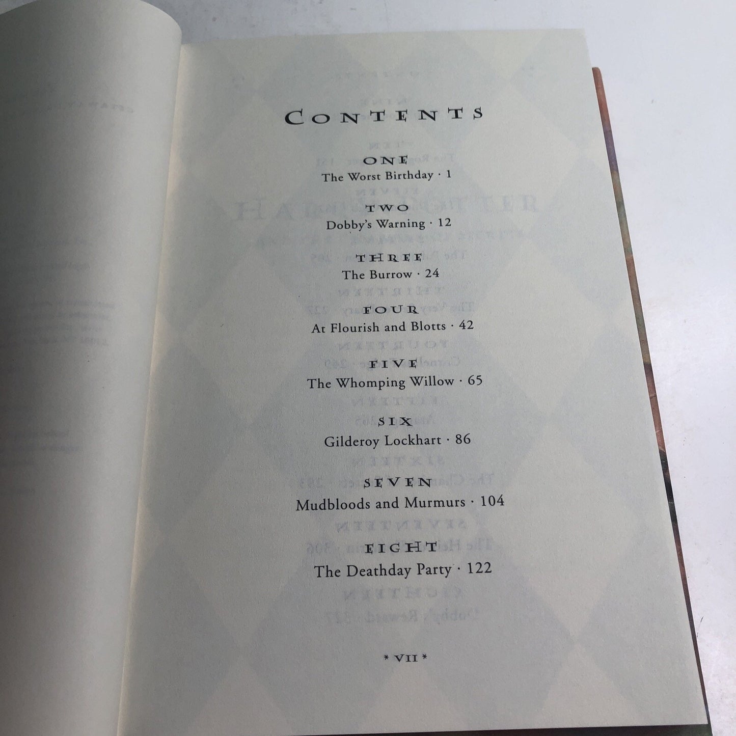 Harry Potter and the Chamber of Secrets 1st U.S. Ed. with RARE Printing Errors