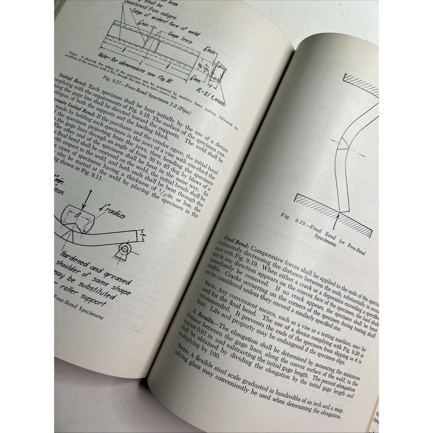 Welding Handbook Fourth Edition Section One HC Vintage 1960 Illustrated