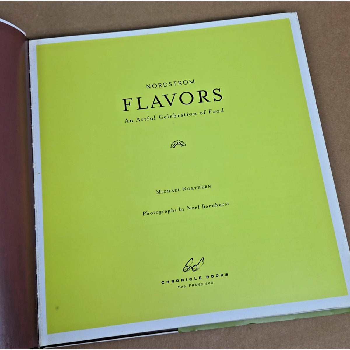 Nordstrom Flavors Cookbook- Michael Northern 1st Edition Excellent HC DJ