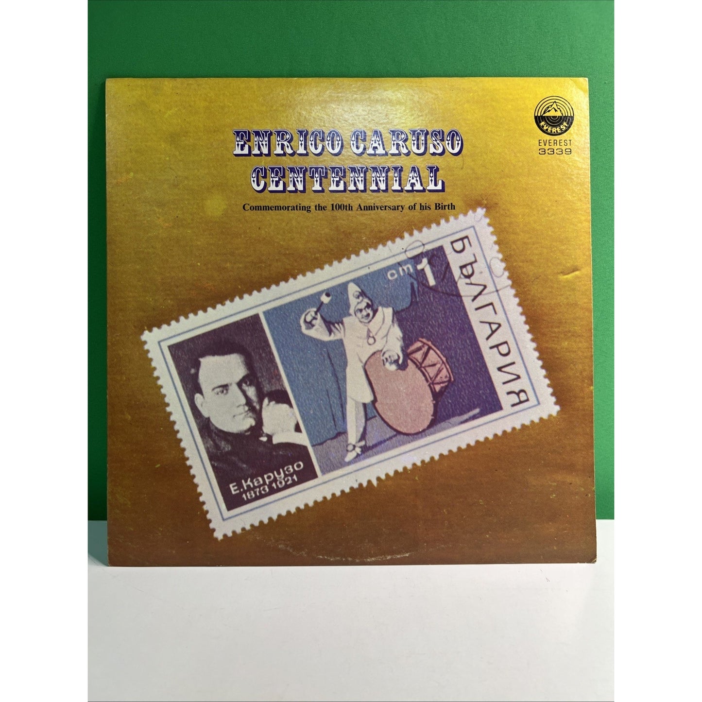 Everest 3339 Enrico Caruso Centennial 100th Anniversary 1973 LP Record Vinyl
