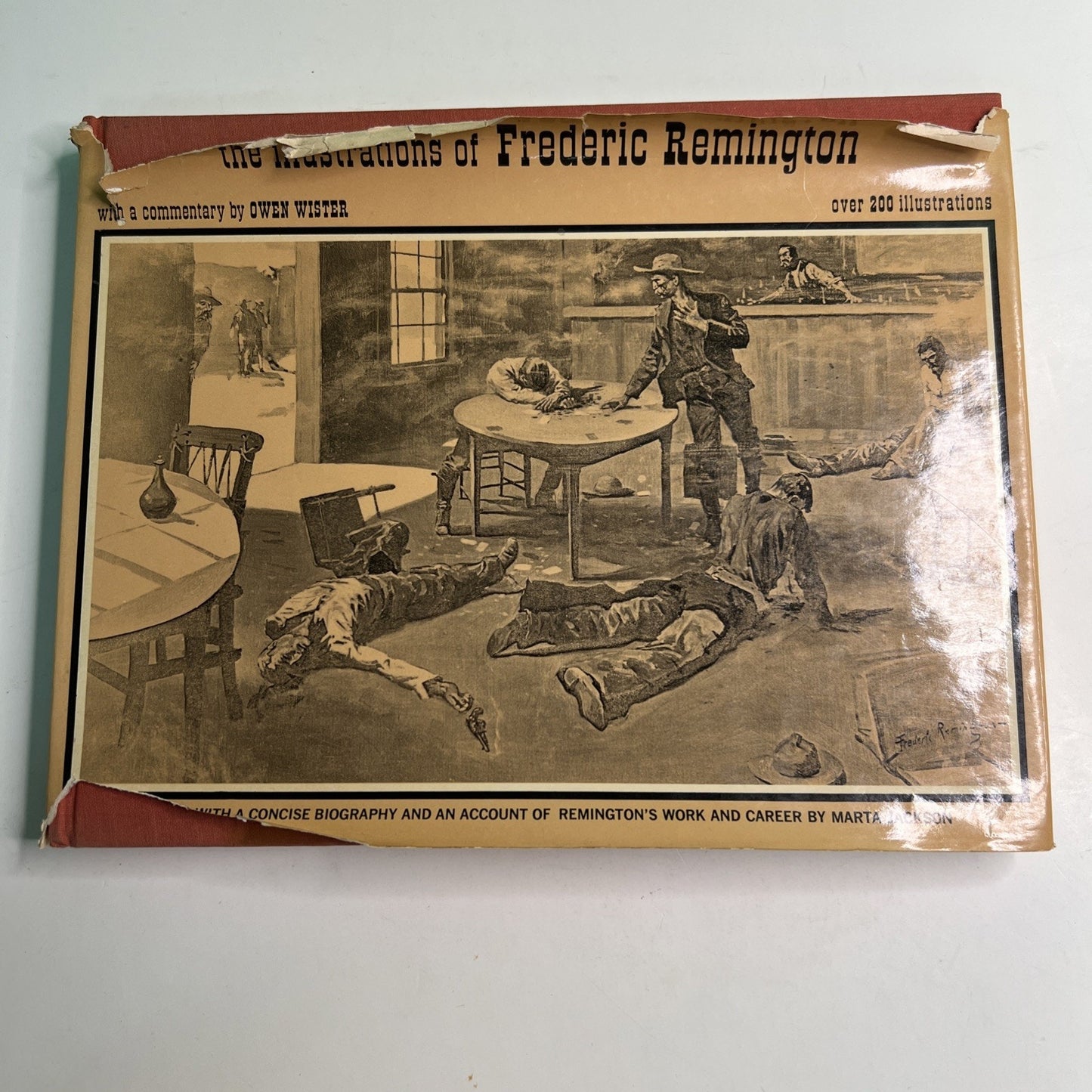 The Illustrations of Frederic Remington First Edition 1970 HC DJ Owen Wister