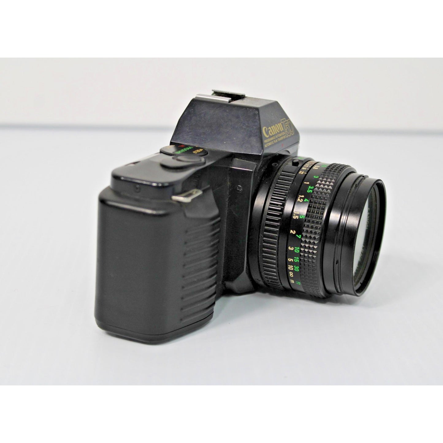 Vintage Canon T50 35mm Automatic SLR Camera with 50mm Lens