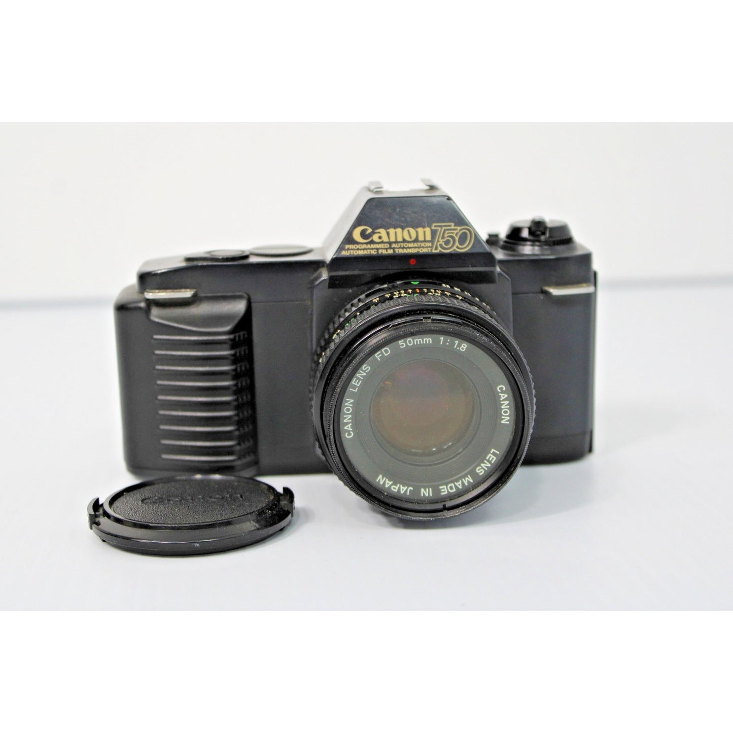 Vintage Canon T50 35mm Automatic SLR Camera with 50mm Lens