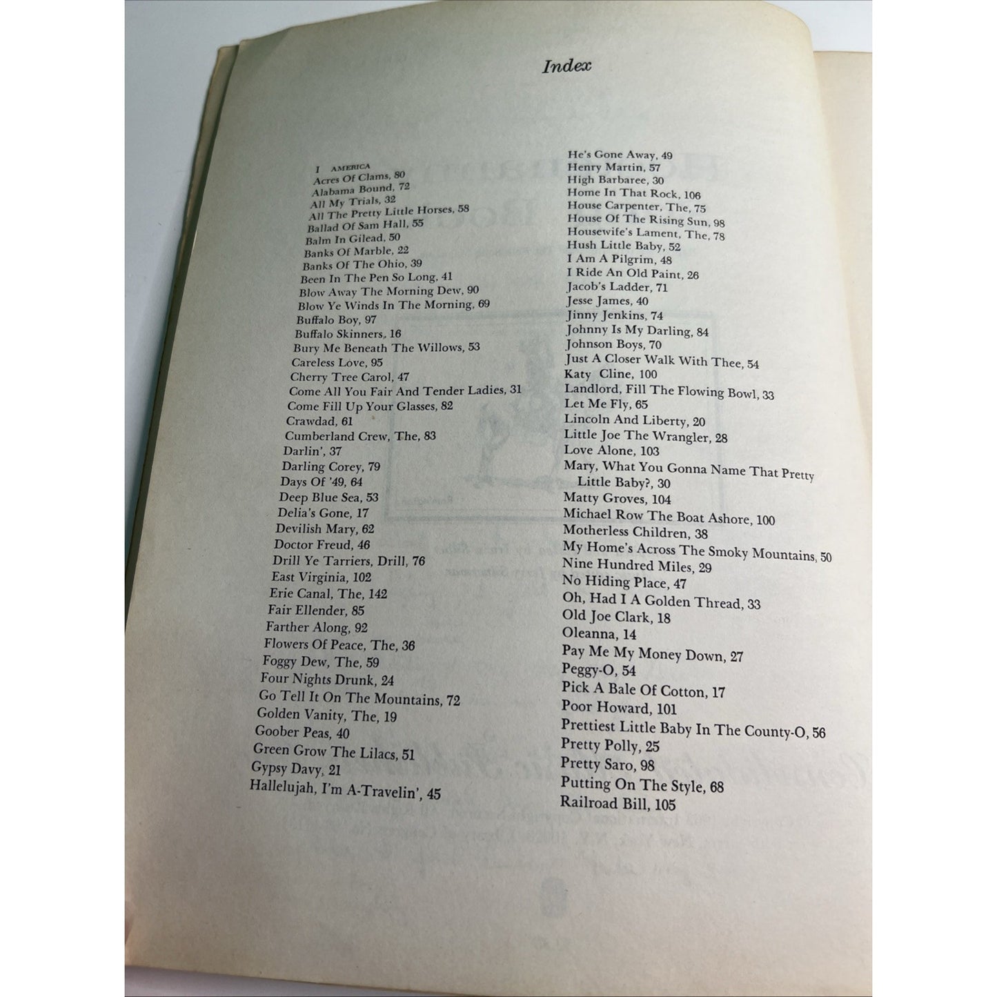 Hootenanny Song Book 1963 Volume 44 Music For Millions Series