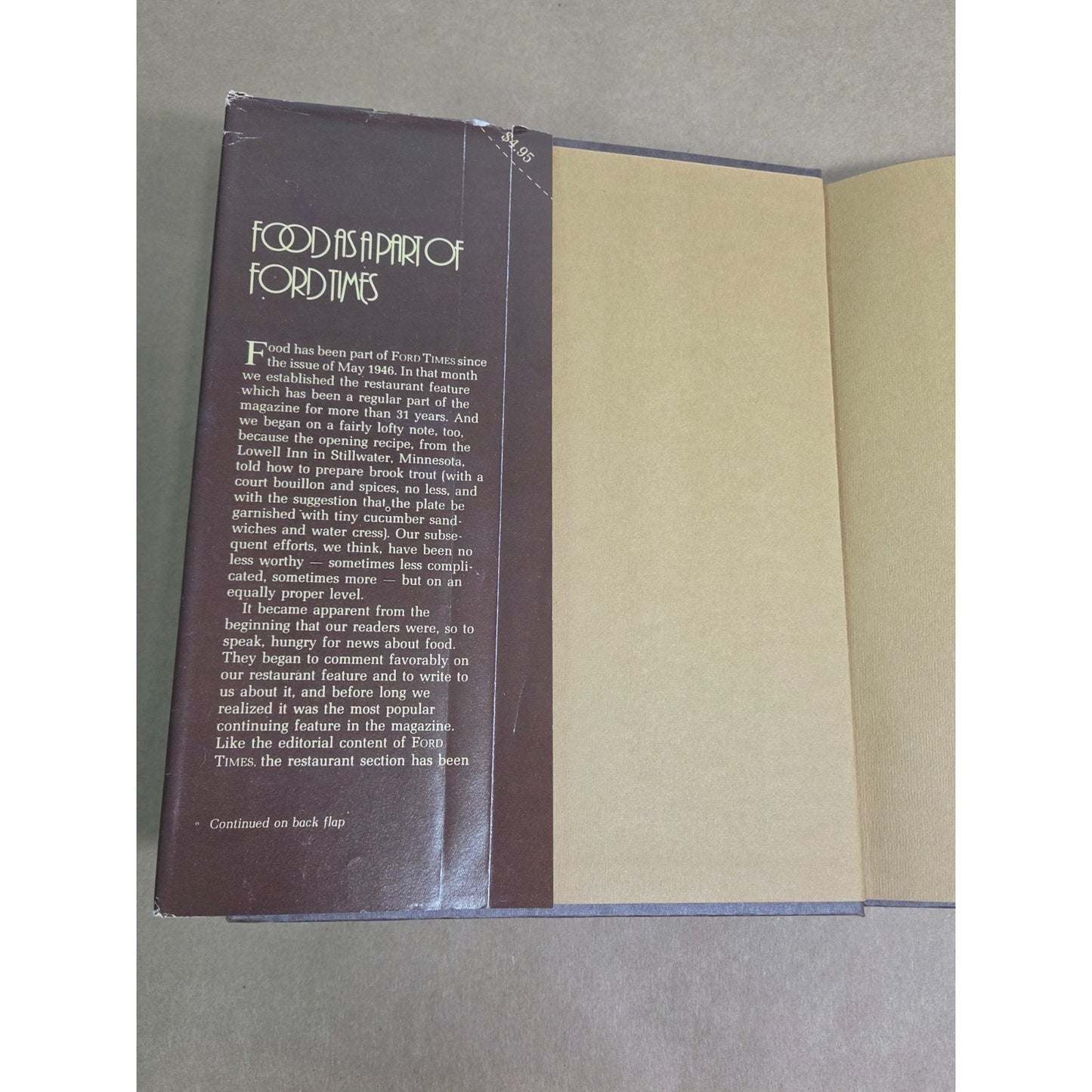 1978 Ford Diamond Jubilee Recipe Collection - Vintage 75th Anniversary Cookbook