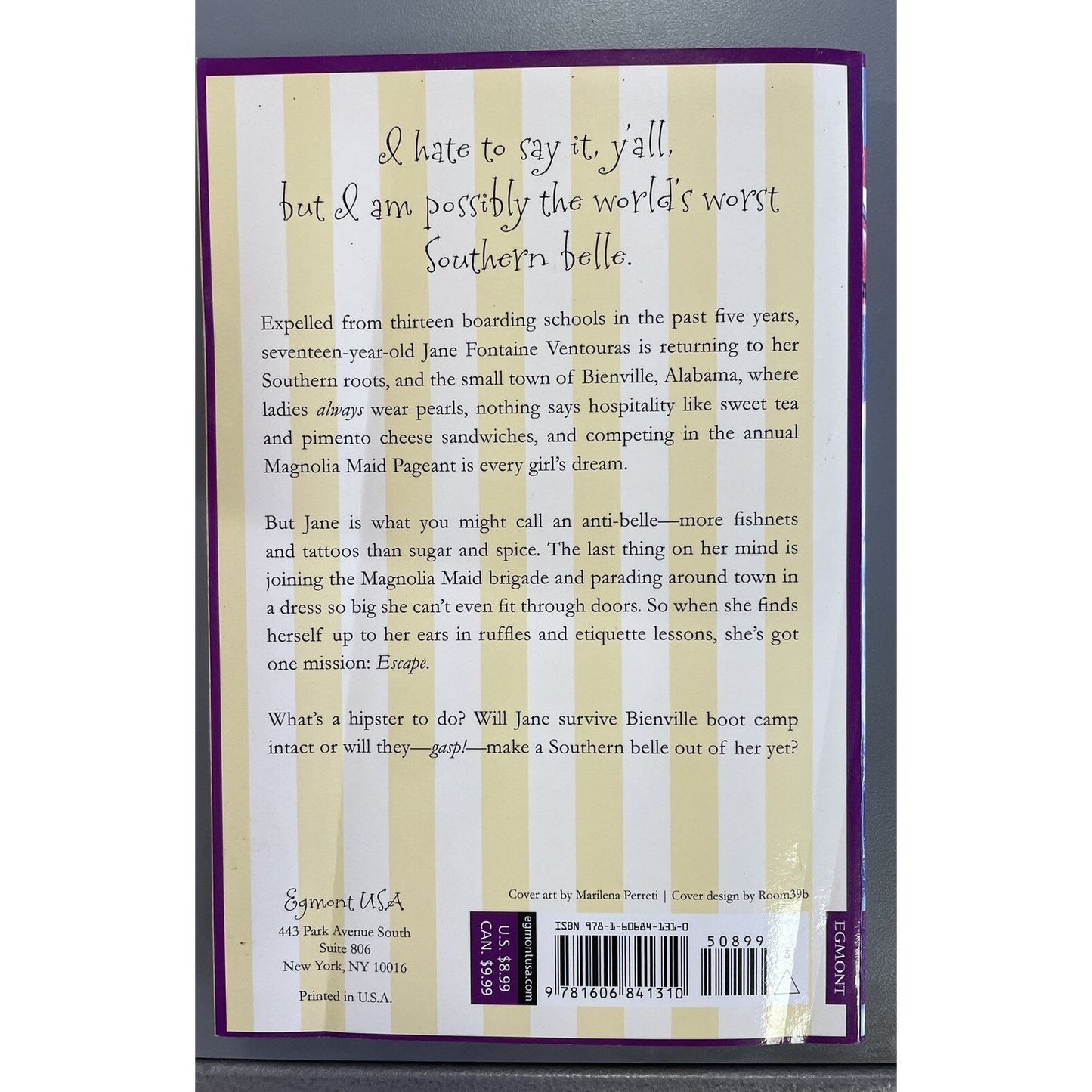 Never Sit down in a Hoopskirt By Cricket Rumley Signed By Author PB 2011