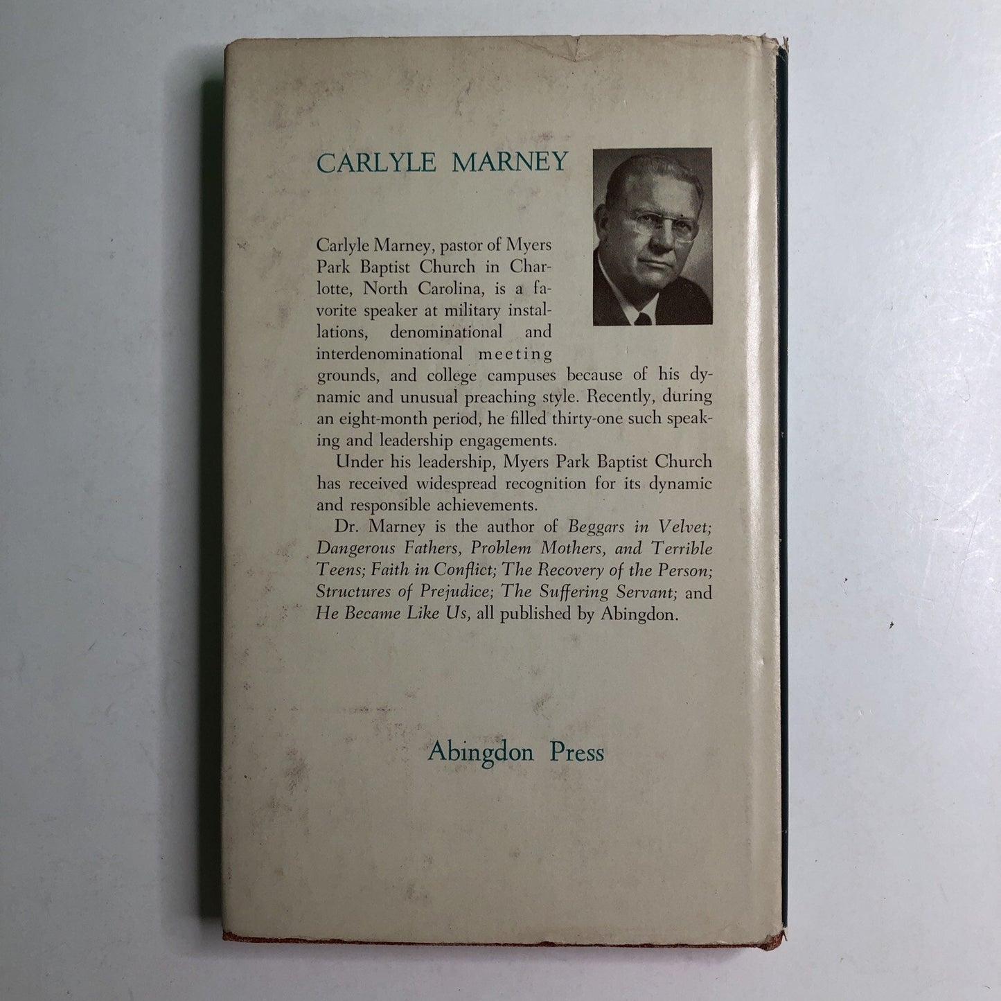 The Carpenter's Son But Who Do You Say That I Am Carlyle Marney 1967 (HCDJ)
