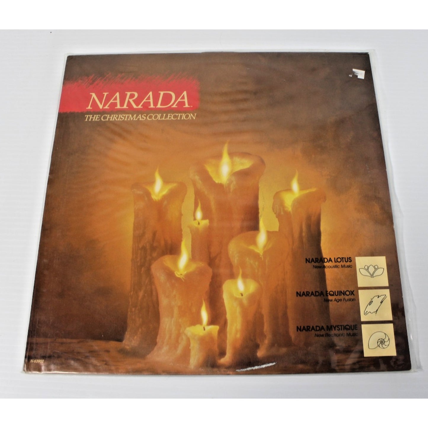 Narada- The Christmas Collection, 1988 New Age LP Compilation N-63902 EX/EX!