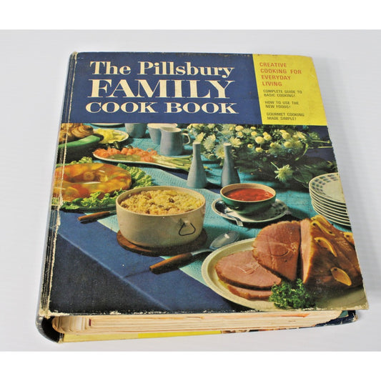 Vintage 1960s The Pillsbury Family Cookbook- Complete Recipe Binder, 550+ pages