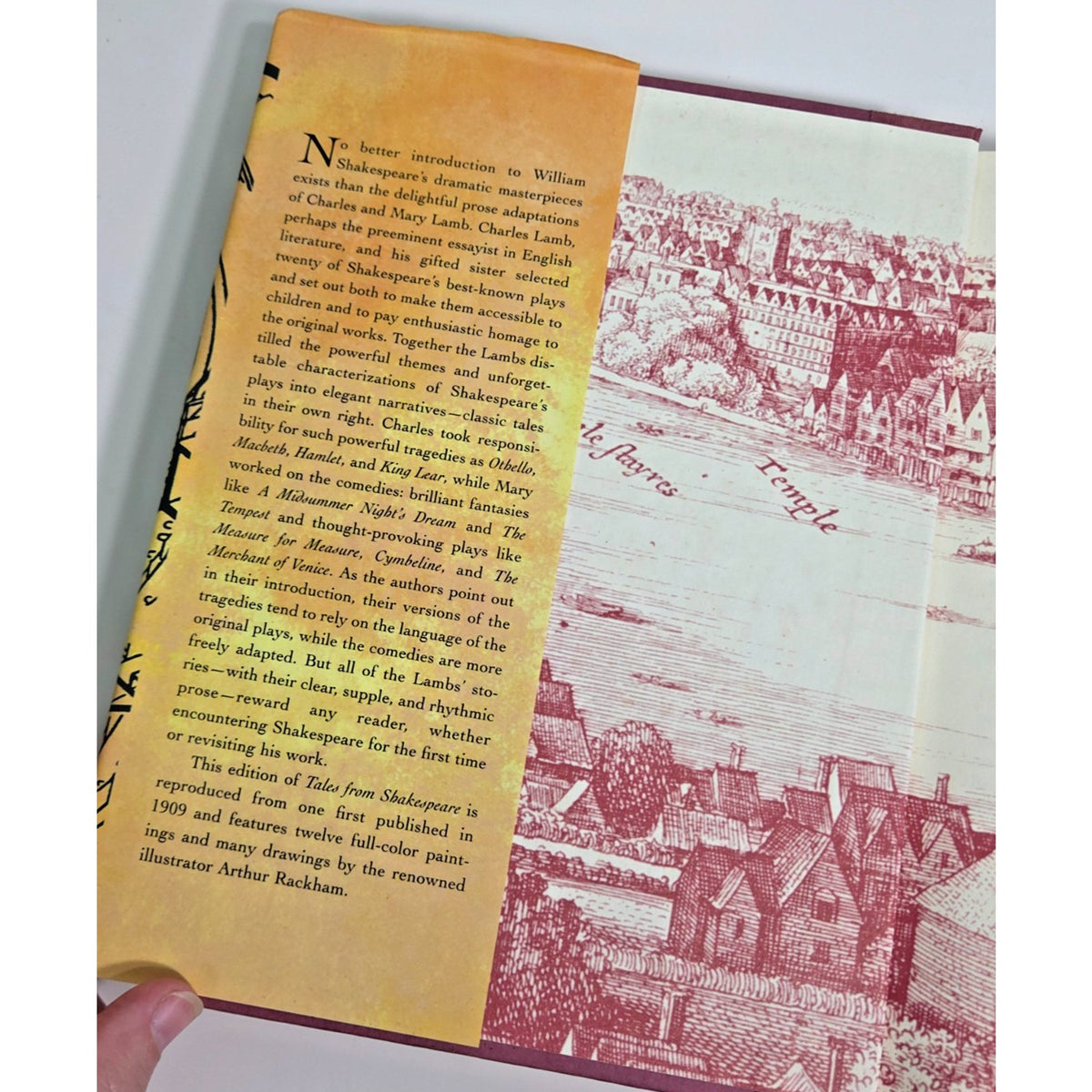 Tales from Shakespeare - Charles Lamb Arthur Rackham Illustrated Ed. 1995 HC/DJ