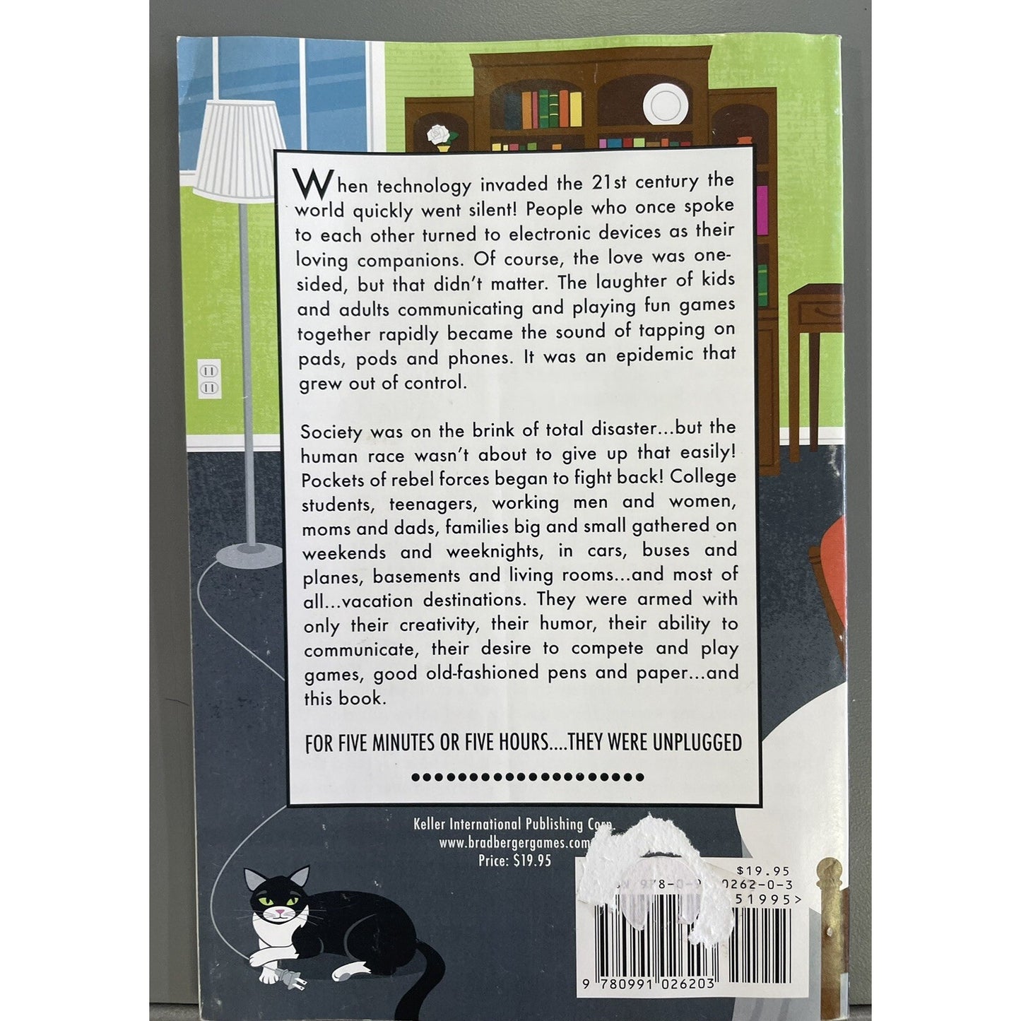 UNPLUG AND PLAY! 50 GAMES THAT DON'T NEED CHARGING Signed By Brad Berger Author
