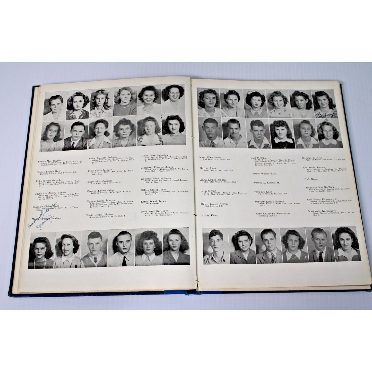 1944 Mohian Murphy High School Yearbook Mobile AL Alabama- WWII Era