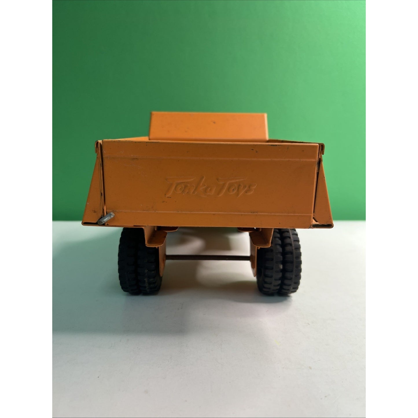 Vintage Pressed Steel 1960 Tonka Toys State Hi-Way Dump Truck Dually Original