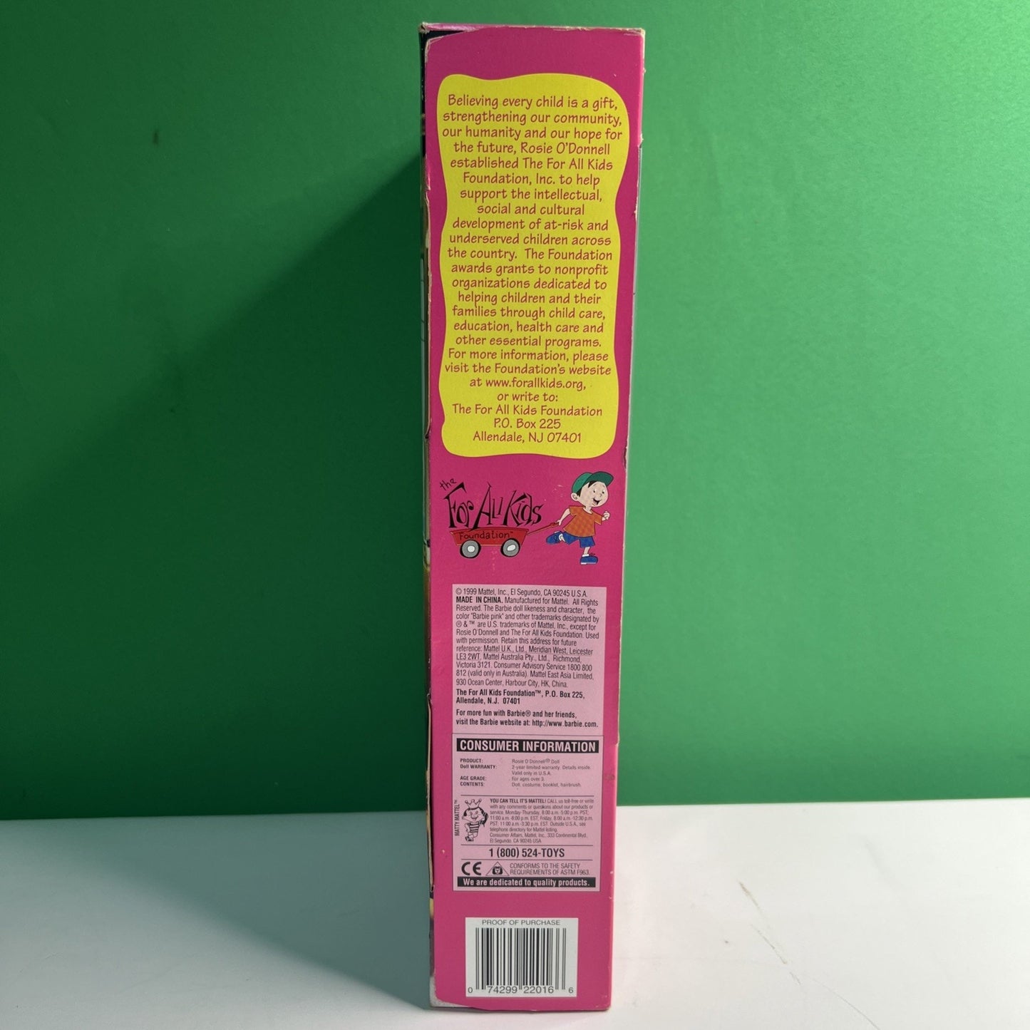 Vintage Rosie O'Donnell Doll Friend of Barbie 1999 Mattel Barbie Doll 22016