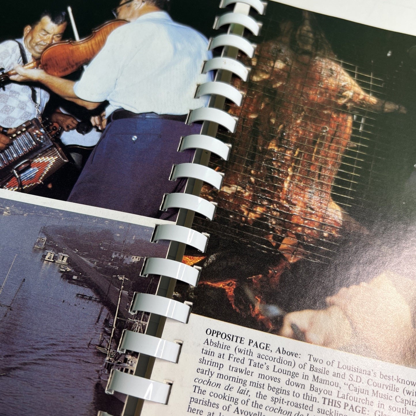 Acadiana Profile’s CAJUN COOKING South Louisiana Ashley Montagu 1980 Spiral